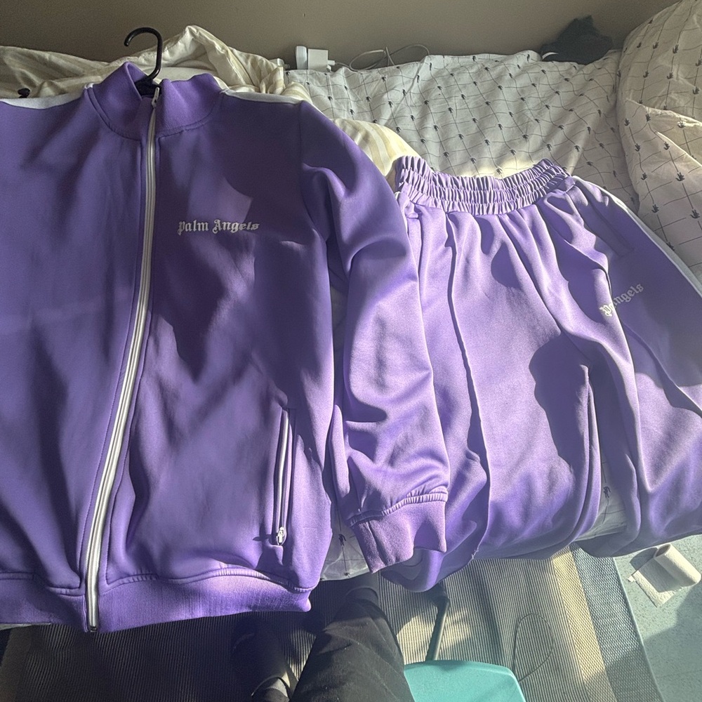 Purple palm angels jacket